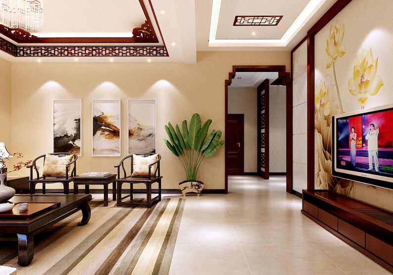 新中國風素雅室內裝飾 傳統與現代的完美交融